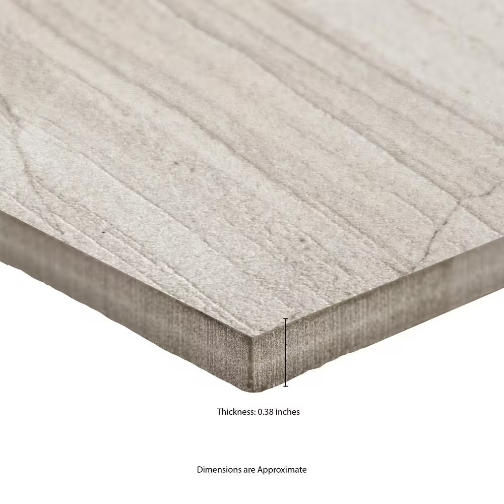 Malvera Cream 24 In. X 48 In. Lapato Porcelain Travertine Look Floor and Wall Ti