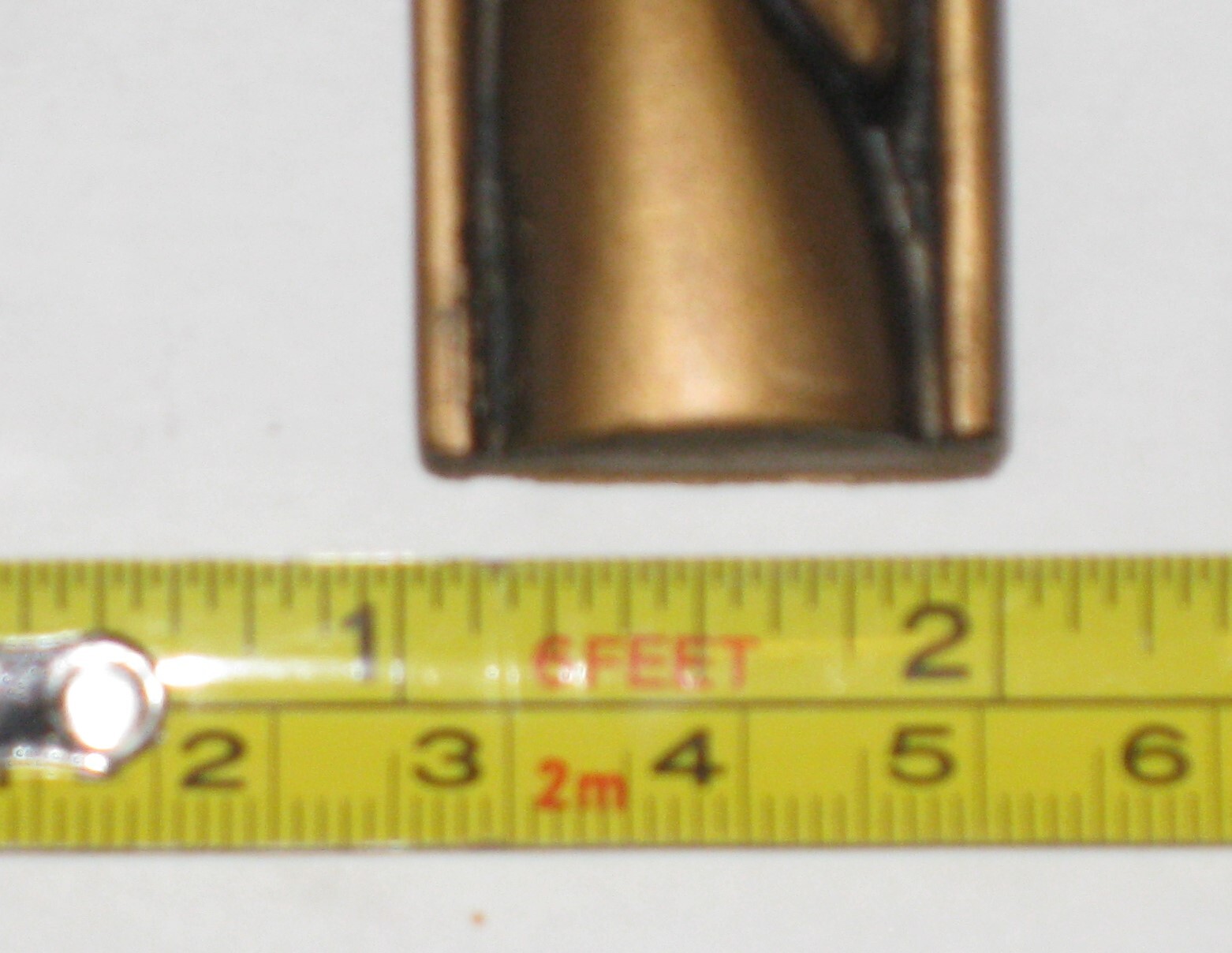 1″x6″ Paddington Bronze Metal Resin Pencil Accent Wall Tile – Lot of 16 pcs