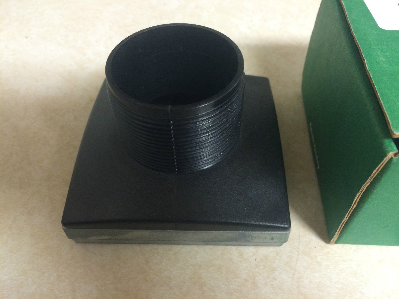 EBBE Square Tile Shower Drain ( ESD-BI ) Black Iron Finish