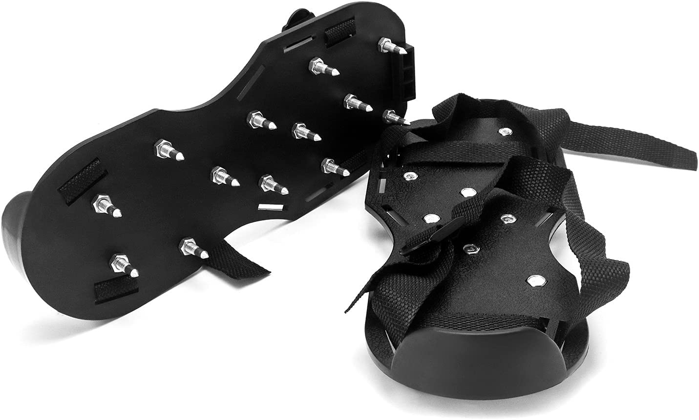 Zapatos con Púas 3/4″ para Pisos Epoxi, Revestimientos y Más – Color Verde