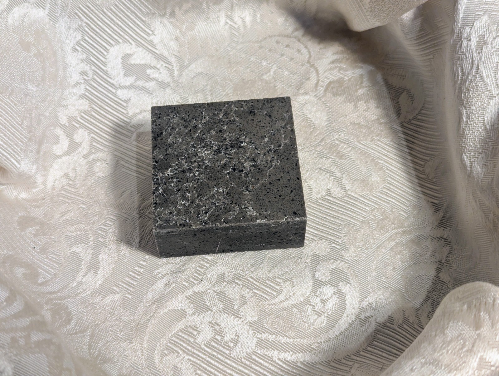 Corian Quartz Carbon Cement 2×2″ Premium Tile DuPont Engineered Stone – Craft