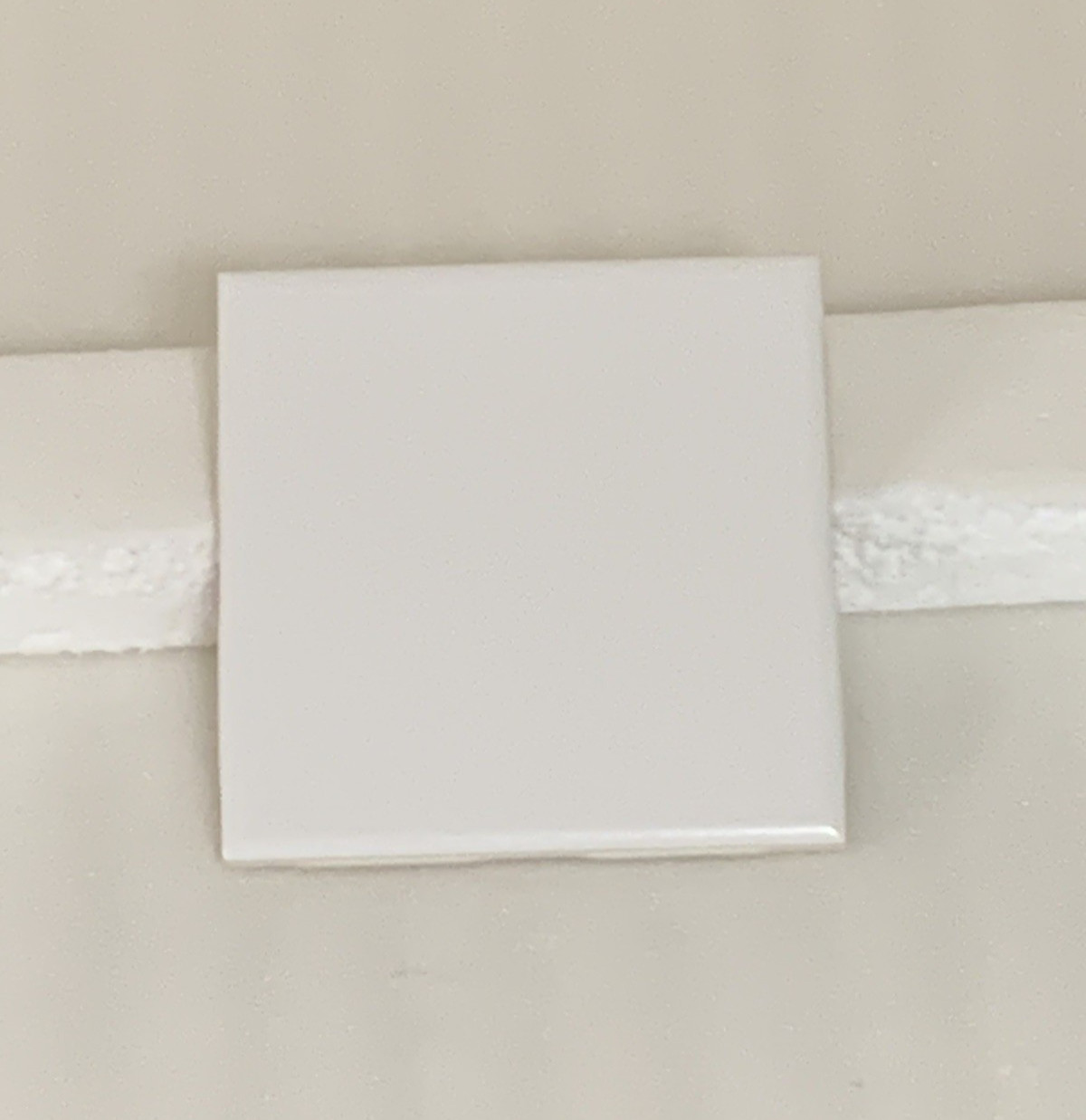 New Interceramic Tile 4 1/4″ x 4 1/4″ White Glazed Made in USA