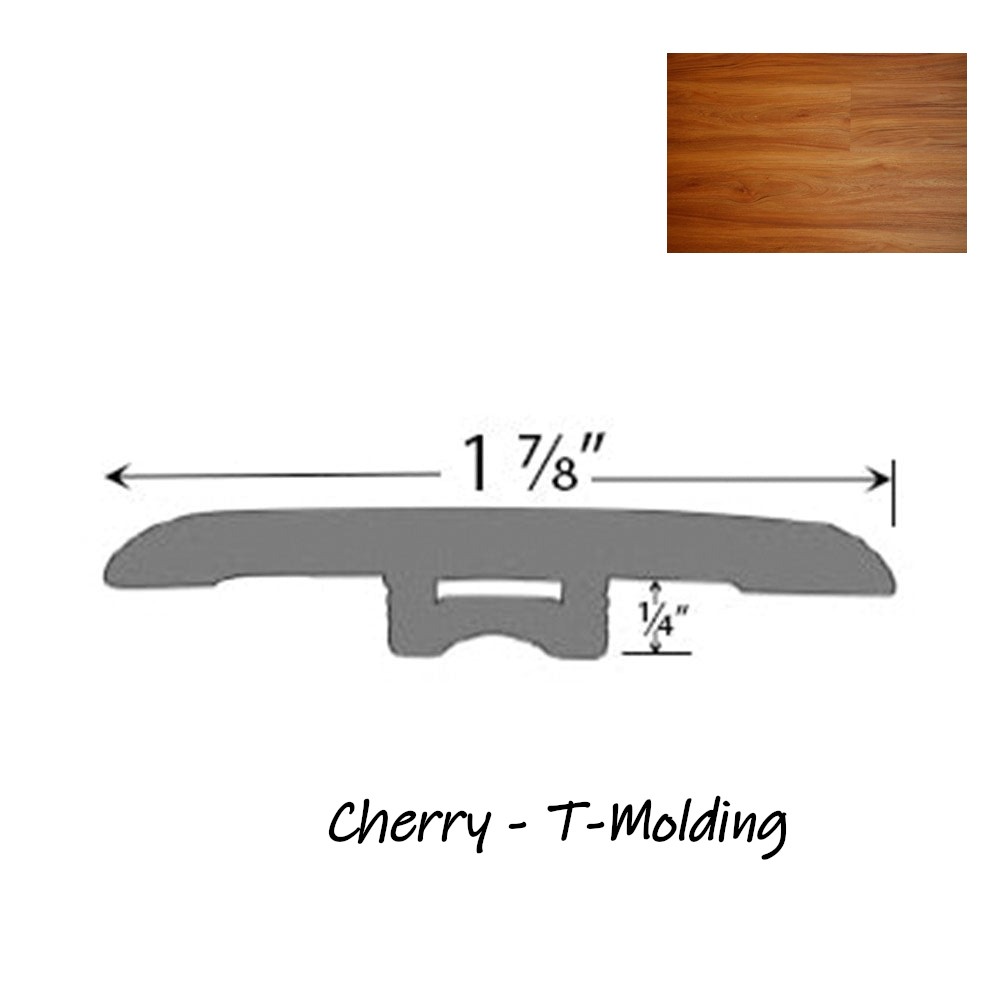 PRODURA Cherry 28mil Heavy Duty Wearlayer Vinyl Click Luxury Floor 48x7inx8mm