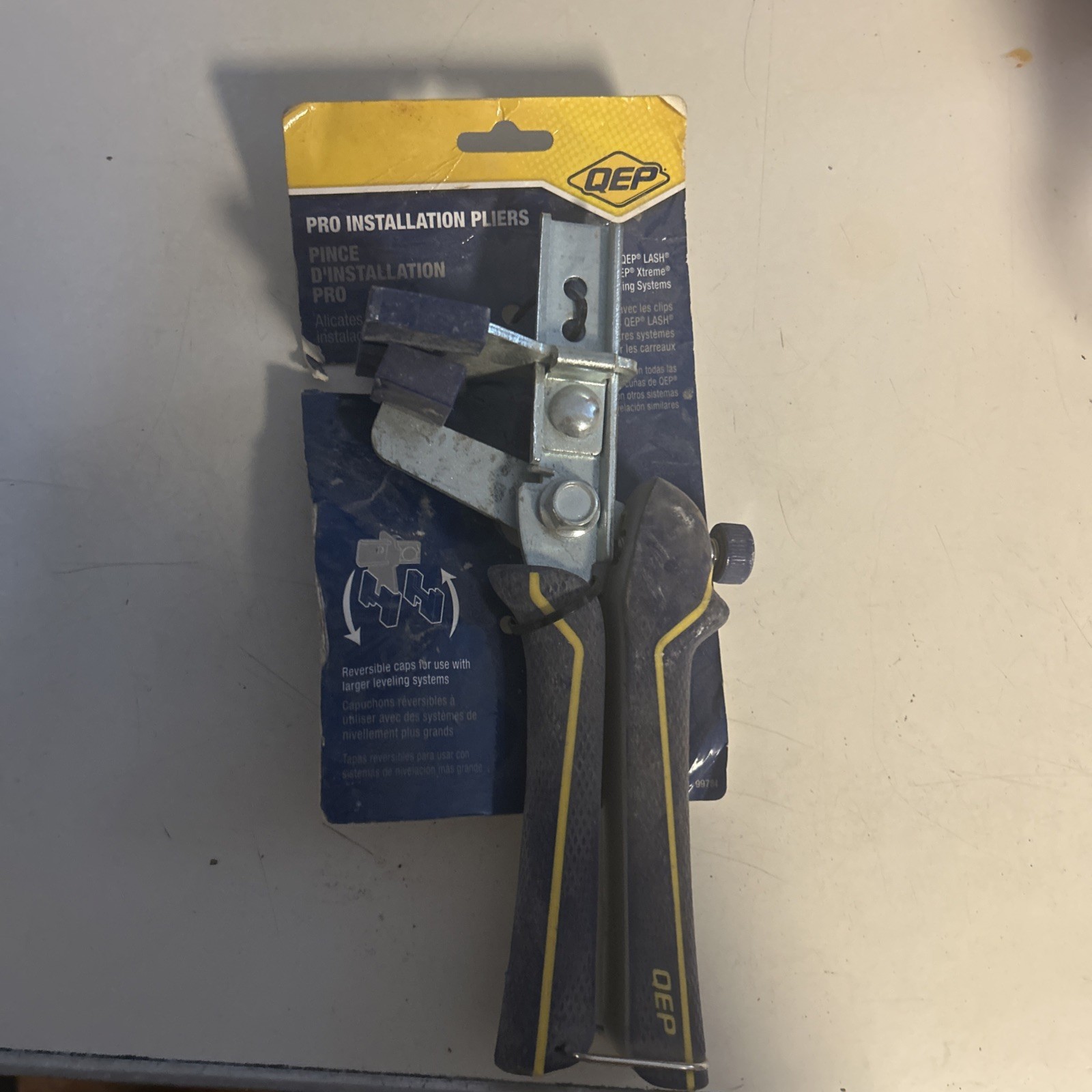 QEP 4.25 in. H X 1.8 in. W X 9.5 in. L Steel Tile Leveling Pliers