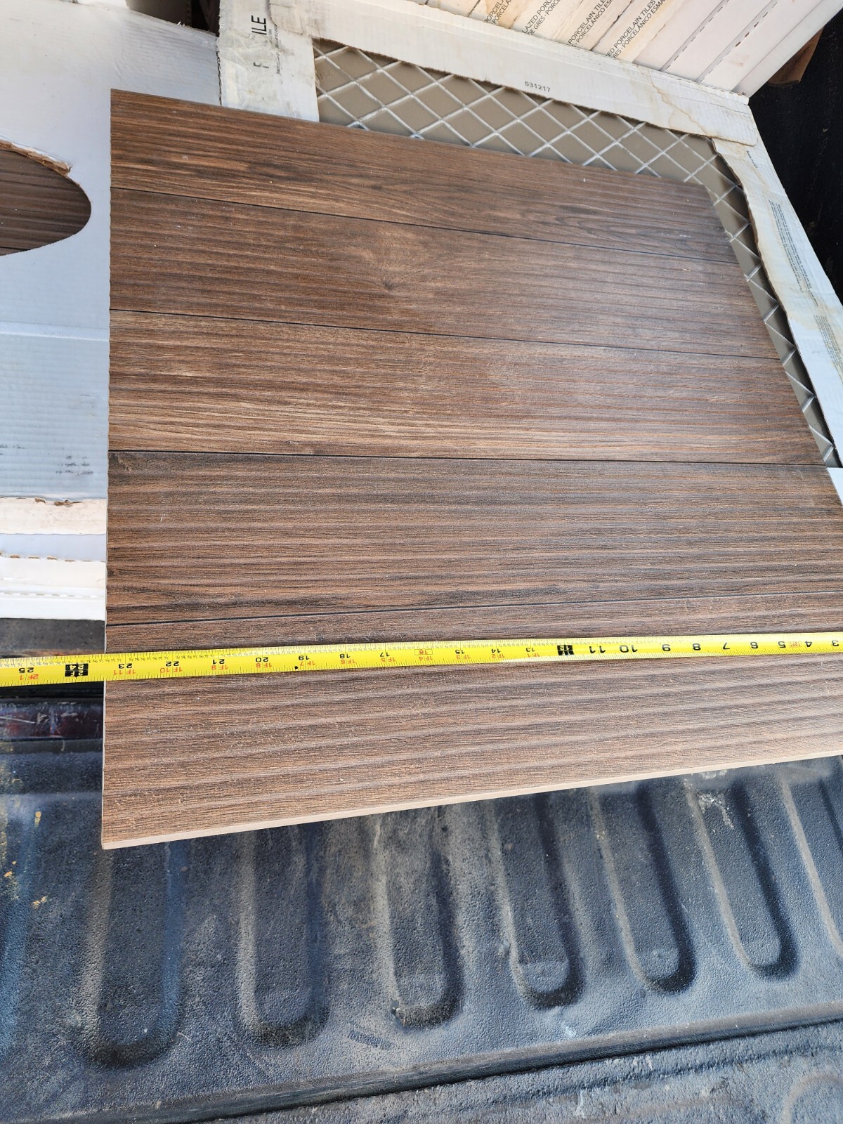 Timber Wood Porcelain Tile Pavers 24″x24″ 62 Boxes 480 SqFt Total. Price Per Box