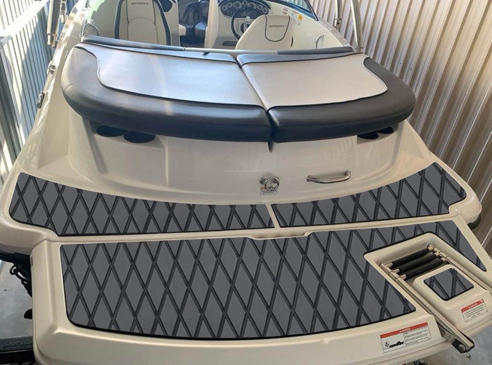 Boat Flooring Eva Foam Decking Marine Non-Slip Self-Adhesive Flooring for Mot…