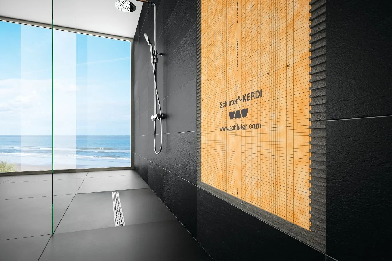 323 Sq Ft 3′ 3″ x 98′ 5″ Schluter Kerdi Waterproofing Membrane Roll Schlüter
