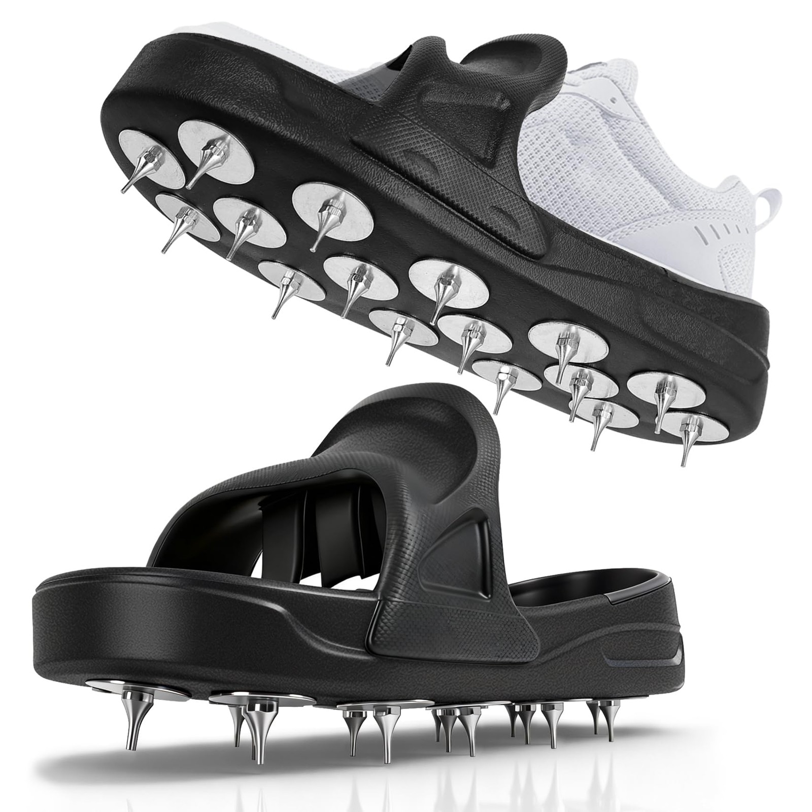 Epoxy Spike Shoes for Flooring, Spiked Shoes for Epoxy Coating and Resin Floo…
