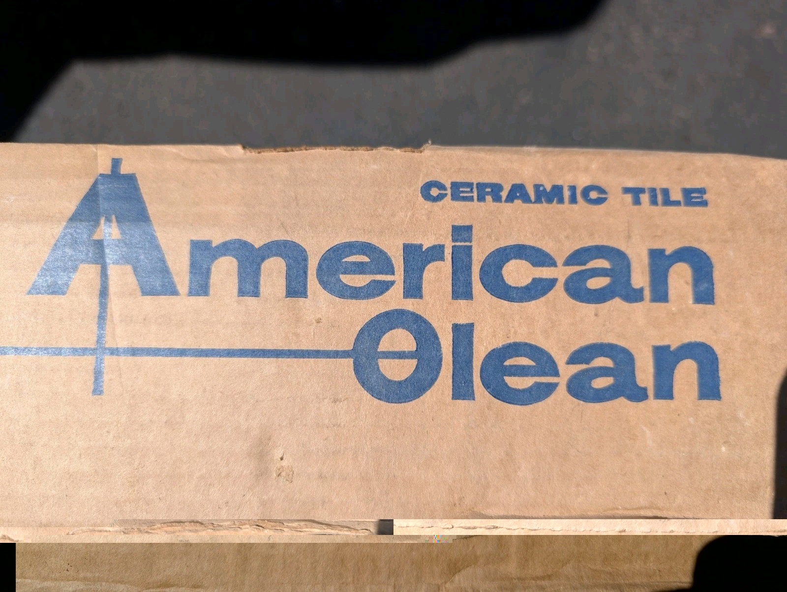 2 pcs American Olean Bullnose S4449 4-1/4″ Sq. Nutmeg #33 Glossy NEW Original