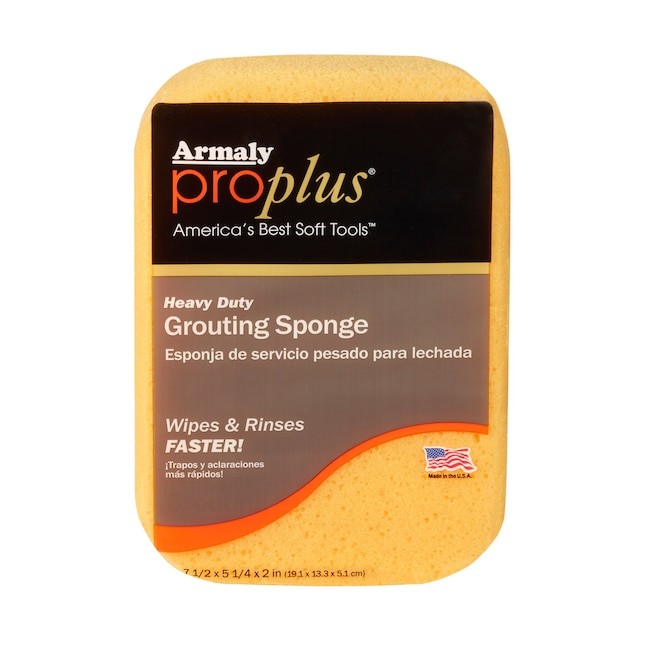 Armaly ProPlus ProPlus Yellow Heavy Duty Polyurethane Grout sponge