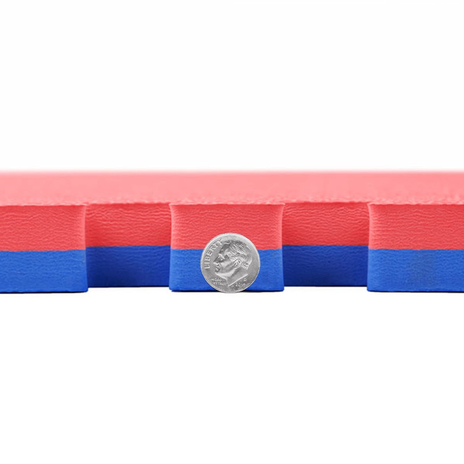 FlooringInc’s 1″ Thick Foam Tiles, 3’x3′ or 2’x2′ Reversable Interlocking Til…