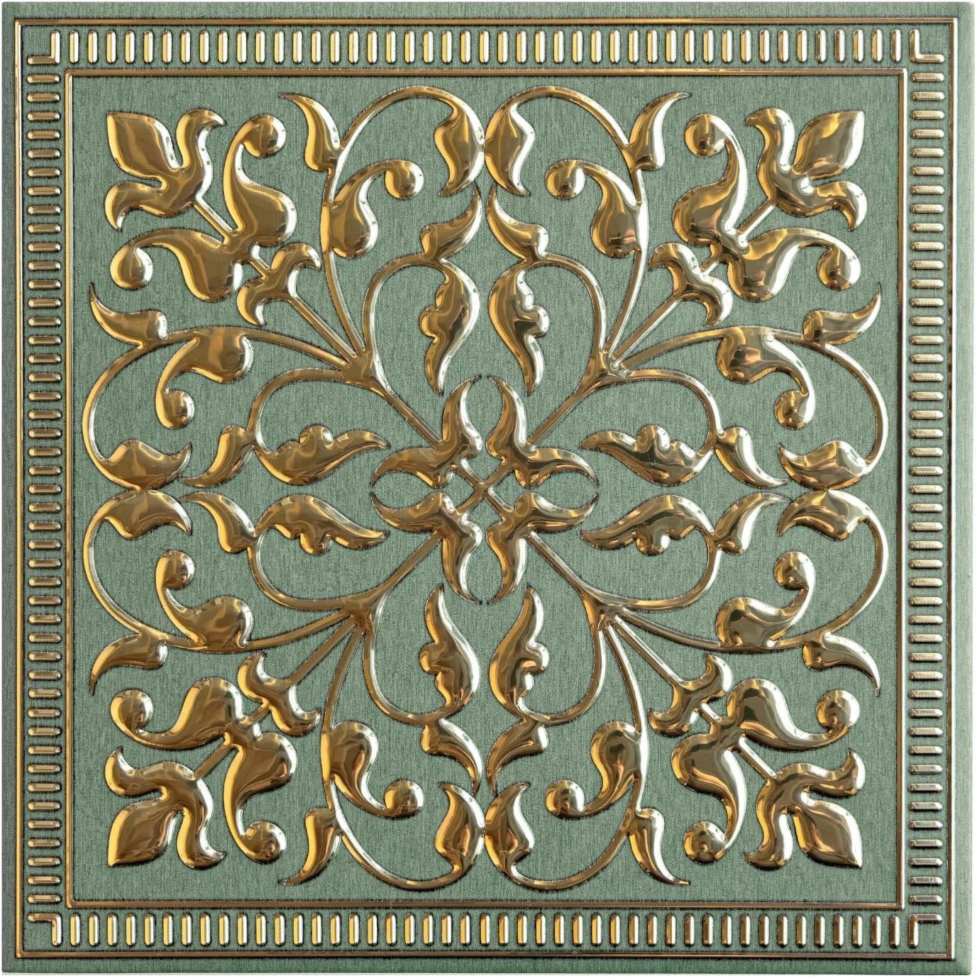 10-Pack 8″x8″ Peel and Stick Rustic Farmhouse Tiles – Water-Resistant Aluminum