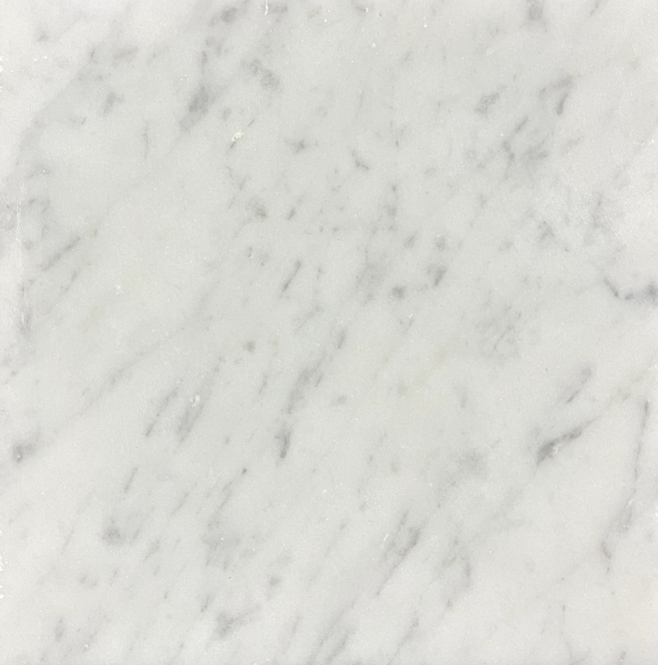 6x6x3/4 Carrara White Marble Tile 250 Remodel Tiles (1 Crate) T-79
