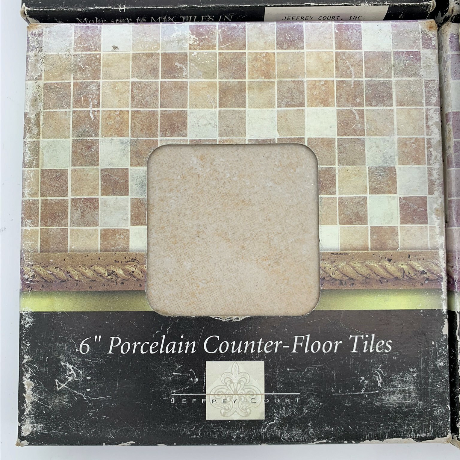 24 Jeffrey Court 6” x 6” Porcelain Counter – Floor Tiles hard to find
