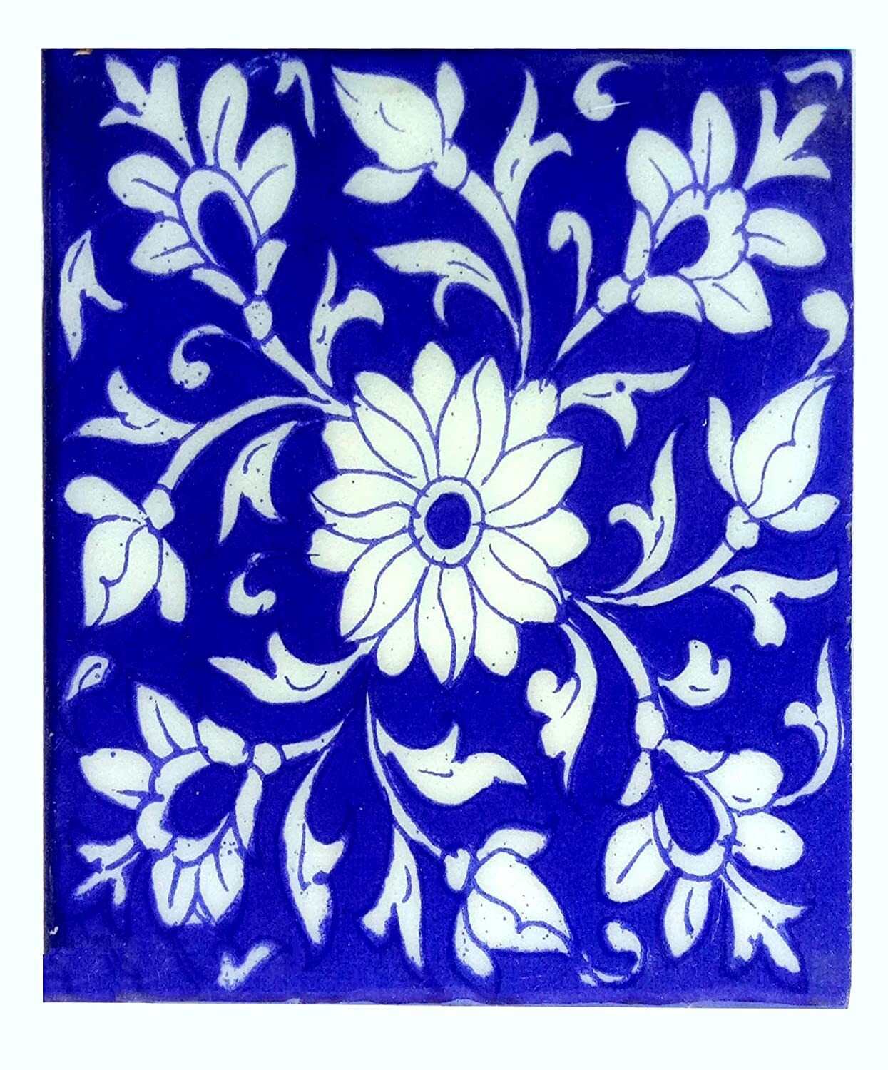 Home Decor Tile Ceramic High Lighter Wall Tiles 4 x 4 Inch Set of 6 Tiles