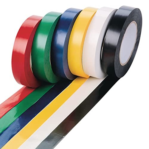 Black Vinyl Floor Tape – 60 Yards – Comes in 2 Rolls – 30 Yard Rolls