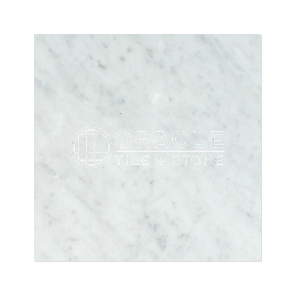 Carrara White Italian (Bianco Carrara) Marble 18 X 18 Field Tile