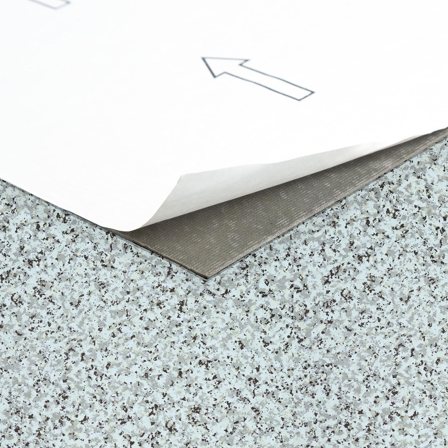 Nexus Vinyl Tiles, Peel & Stick Flooring, 20 Tiles, 12”x12”, Easy Installation
