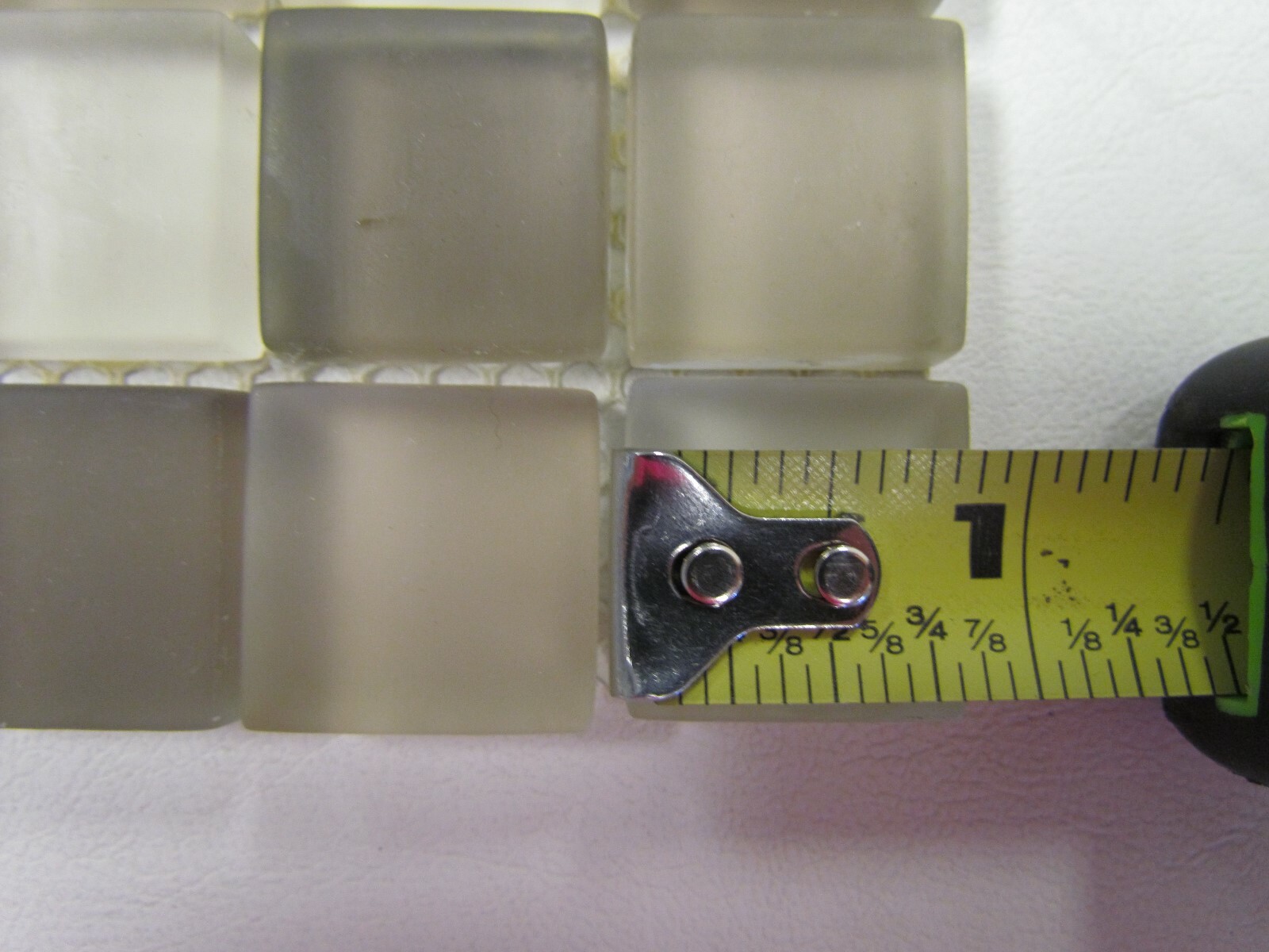 MATT EARTH GLASS TILE 11 5/8″ X 11 5/8″ LOT OF ( 12 )