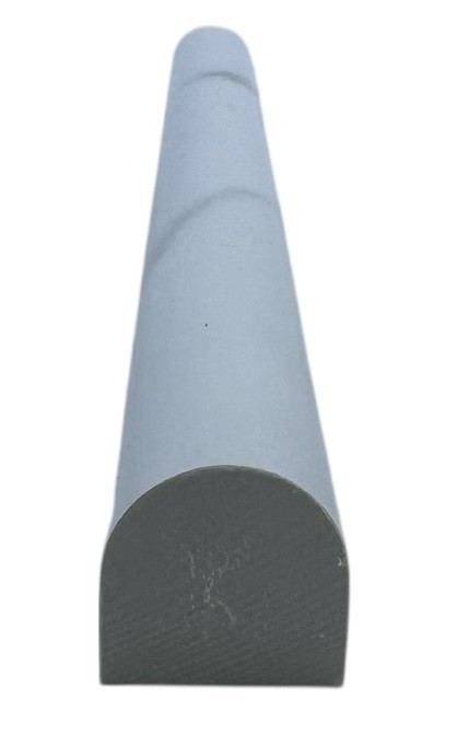 Grecian White Resin Pencil Molding 0.75 in x 12 in | 20 linear feet / Case
