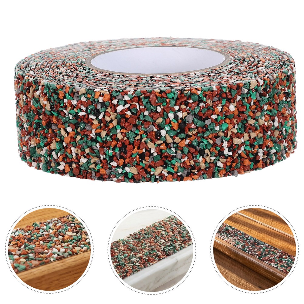 Waterproof Rubber Anti-Slip Tape, 2” X 16.4Ft Safety Tape for Stair Tread