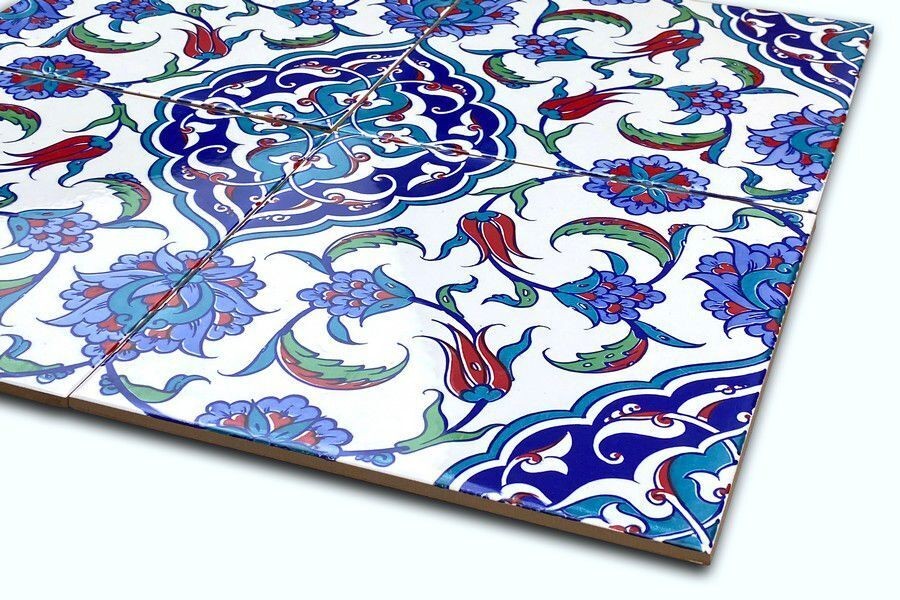 Bathroom Tiles Kitchen Tiles Ceramic Tiles With Pattern 20×20 12 Pieces – Feray