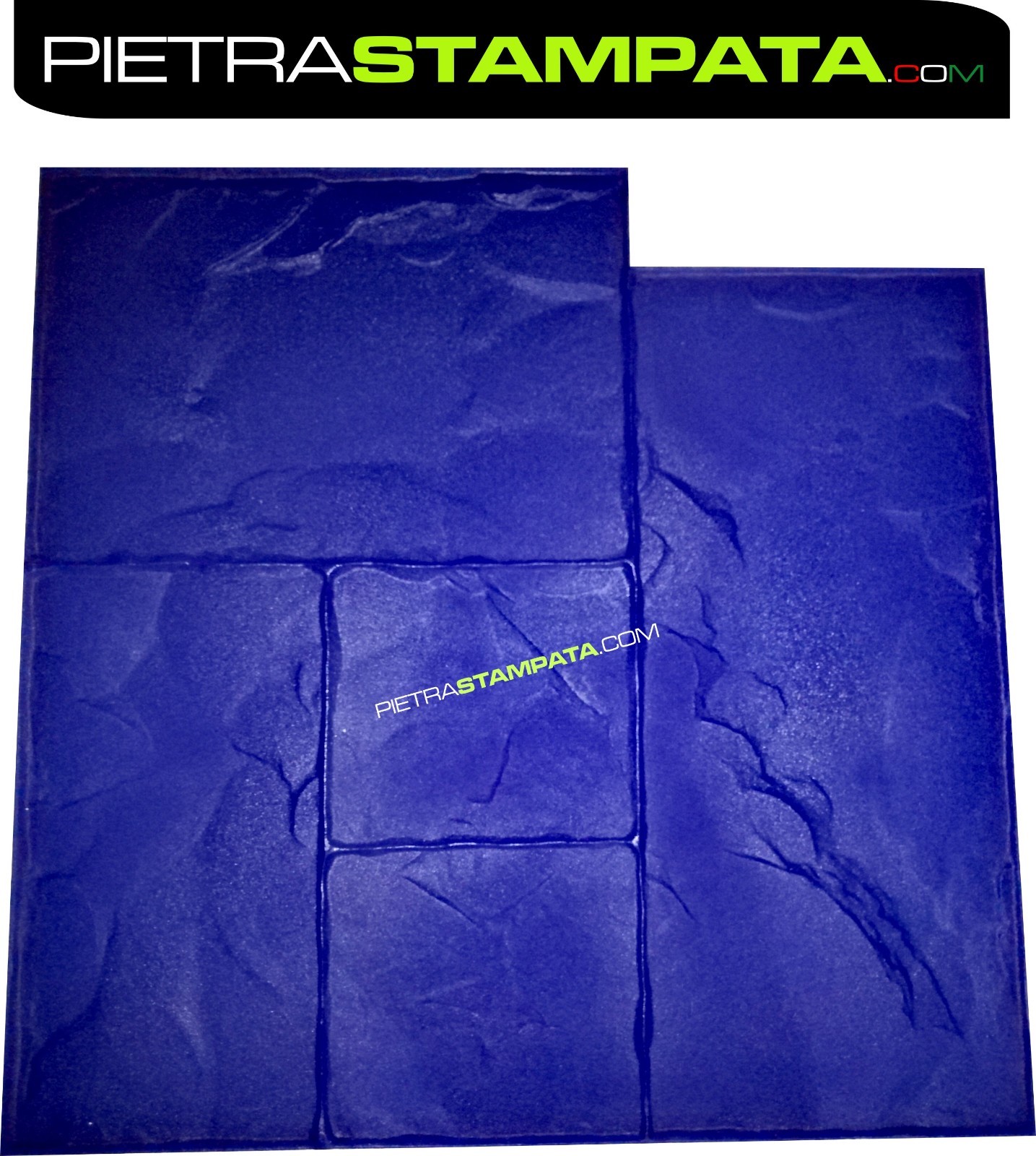 Mold for Floor Printed Cement Fake Stone Concrete Texture Stamp Mat