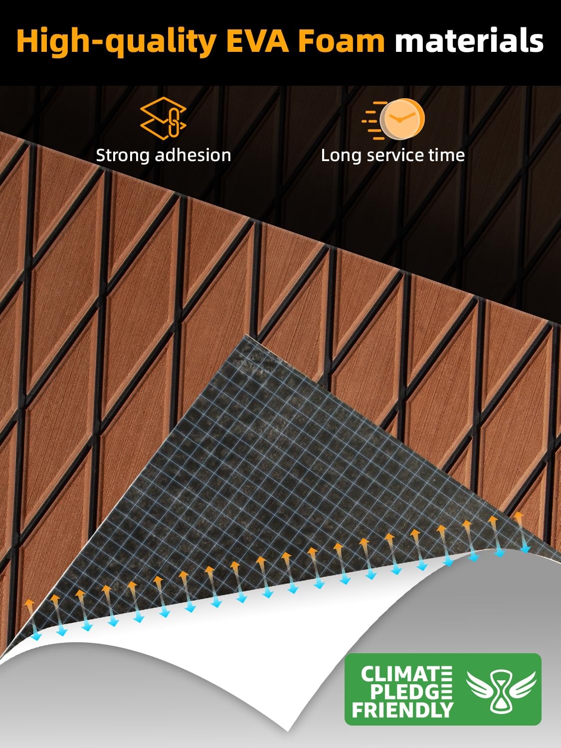 Boat Flooring EVA Foam Marine Mat Non Slip Self Adhesive Flooring