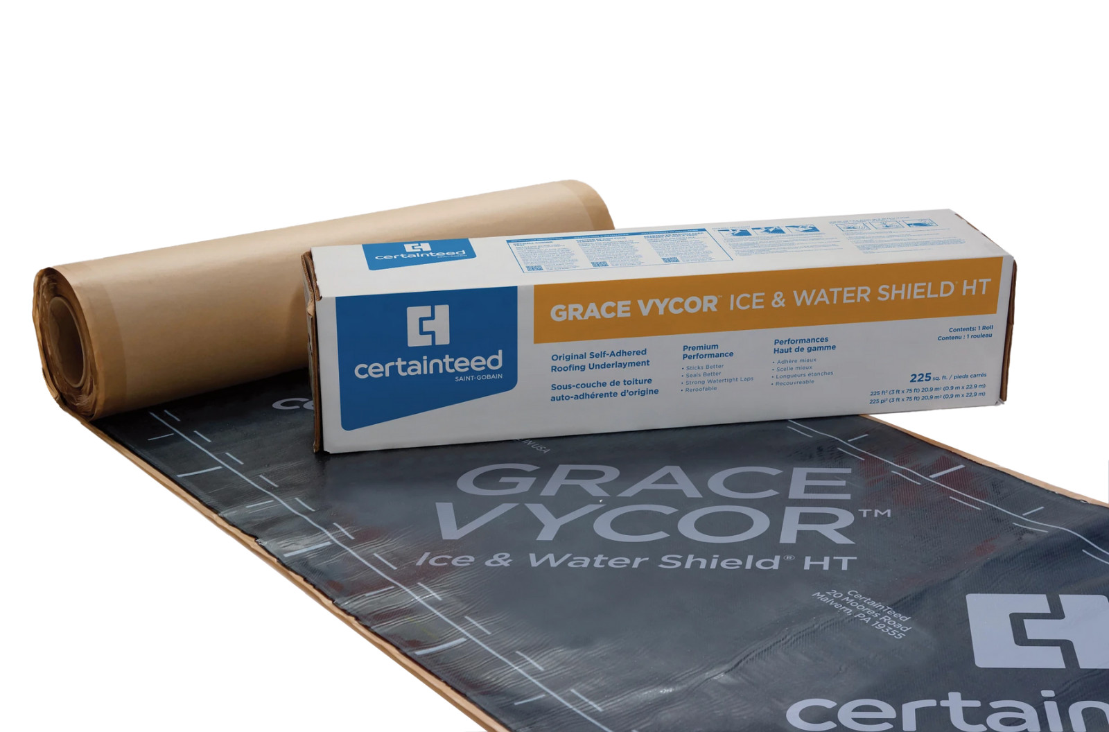 Grace Ice and Water Shield HT225 – 36 in x 75 ft Roll Self-Adhered Roofing