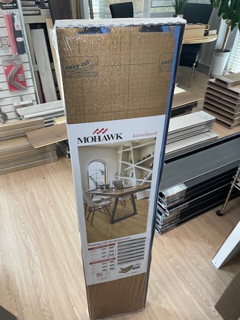 ActiveSound Accoustical Underlayment for floating Luxury Vinyl Tile, 100 S/F