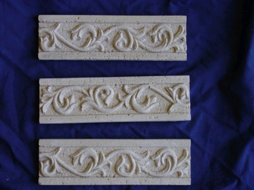 Decorative Roman Border Tile Trim Cement Concrete Craft Mold Set 6007