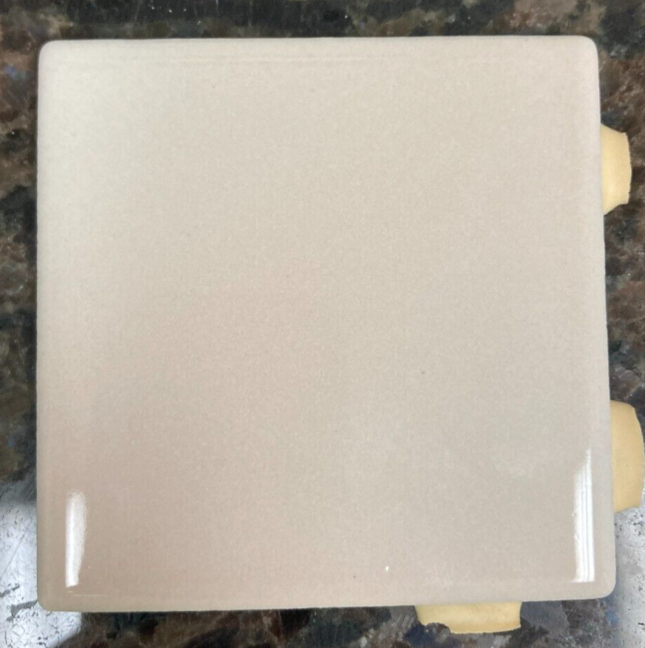 Tile 3″x3″ tile Mesh backing Backsplash Coral Mist Wall Meshed sample piece