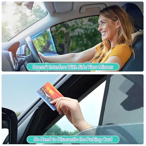 Rogue Window Shades for 2021-2023, 4PCS Side Window Sun Rogue(2021 -2023)
