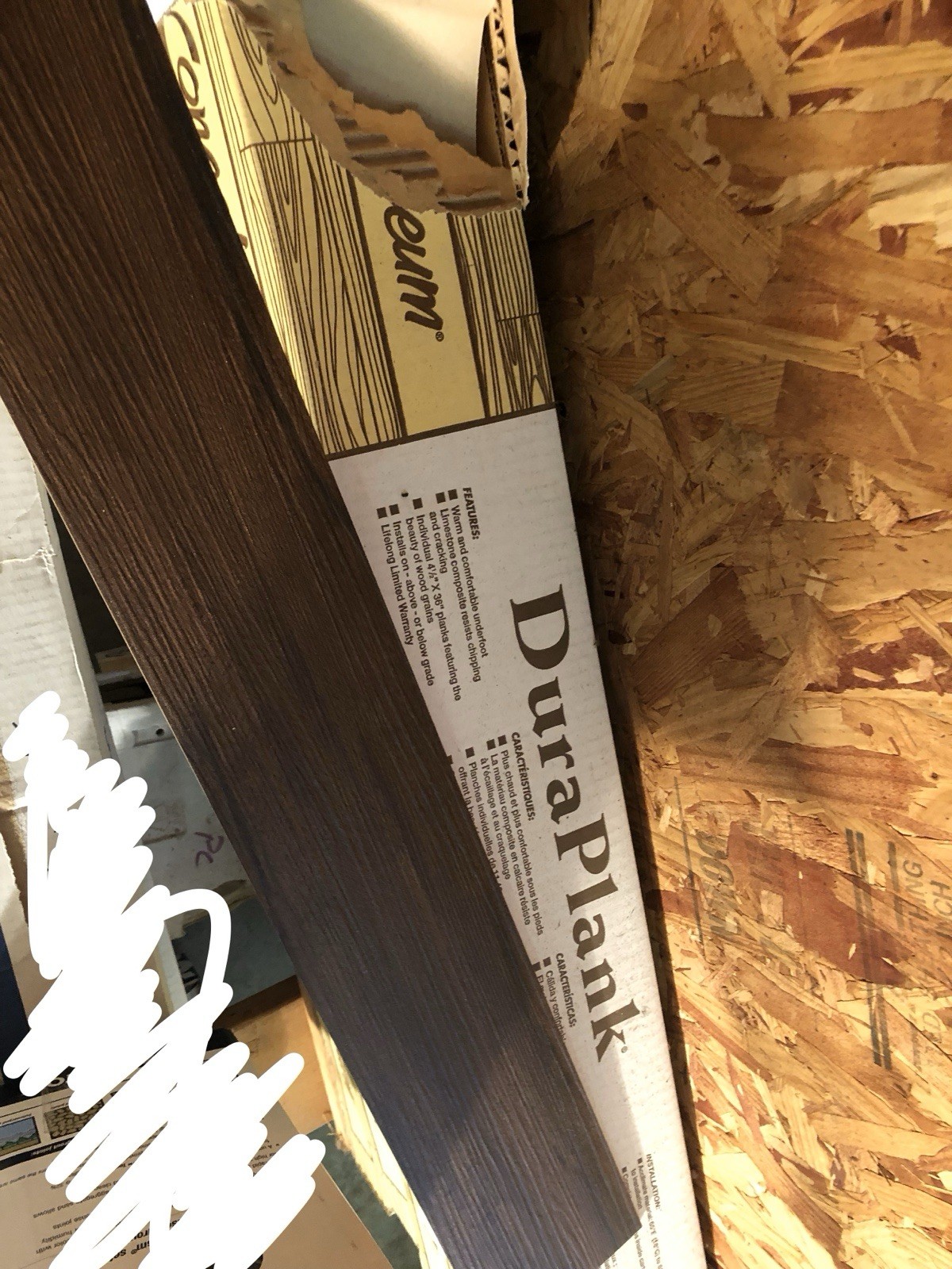 Luxury Vinyl Tile DuraPlank DCP22 4.5” W X 36” Long. Bundle 67.5 Sq Feet