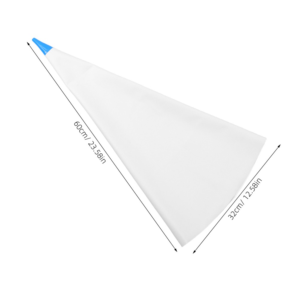 2Pcs Reusable Brick Mortar Grout Bags PVC Material White Tile Grout Filling Set