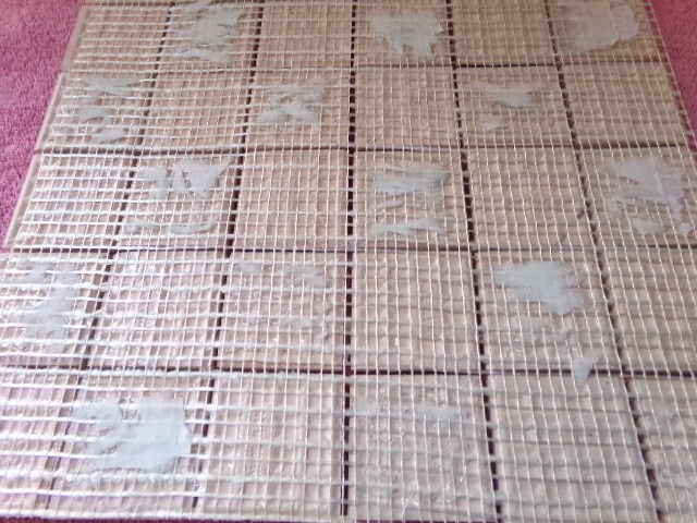 1 Case Equipe Floor Wall Blue & Wh. Checkered Ceramic Tiles Mosaic 10 Sq Ft 12″