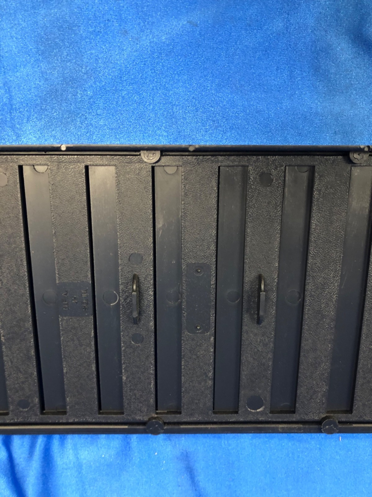 Master Flow 16 in. x 8 in. Plastic Resin Slider Foundation Vent Black – LOT OF 4