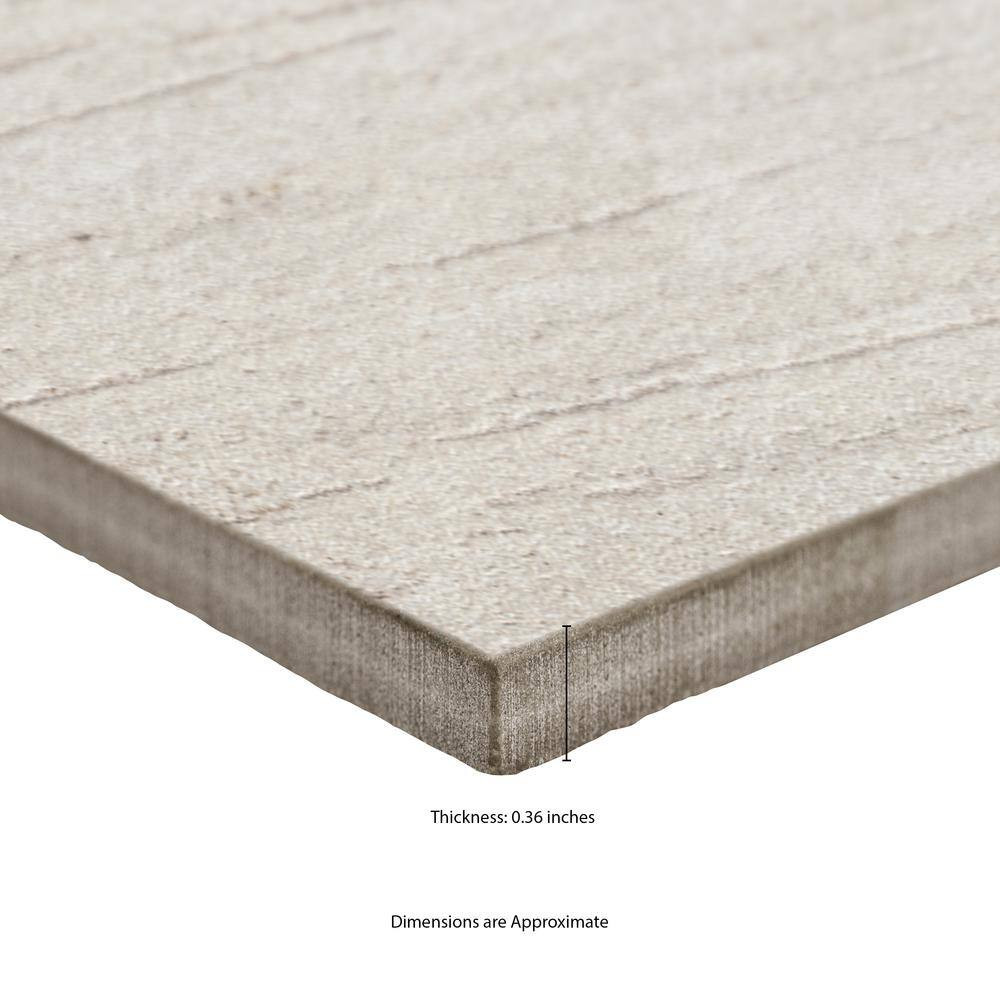 Malvera Cream 12 In. X 24 In. Lapato Porcelain Travertine Look Floor and Wall Ti