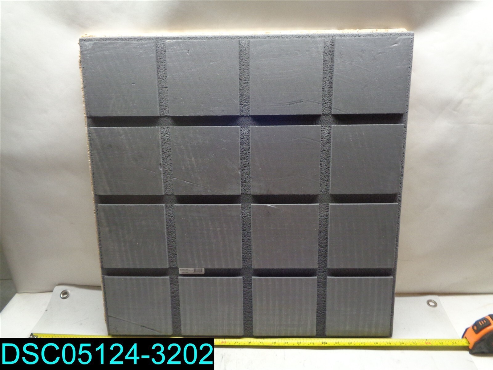 QTY=6: DRIcore Standard 1-in Flooring Underlayment 23-5/8″ X 23″ 626539800593