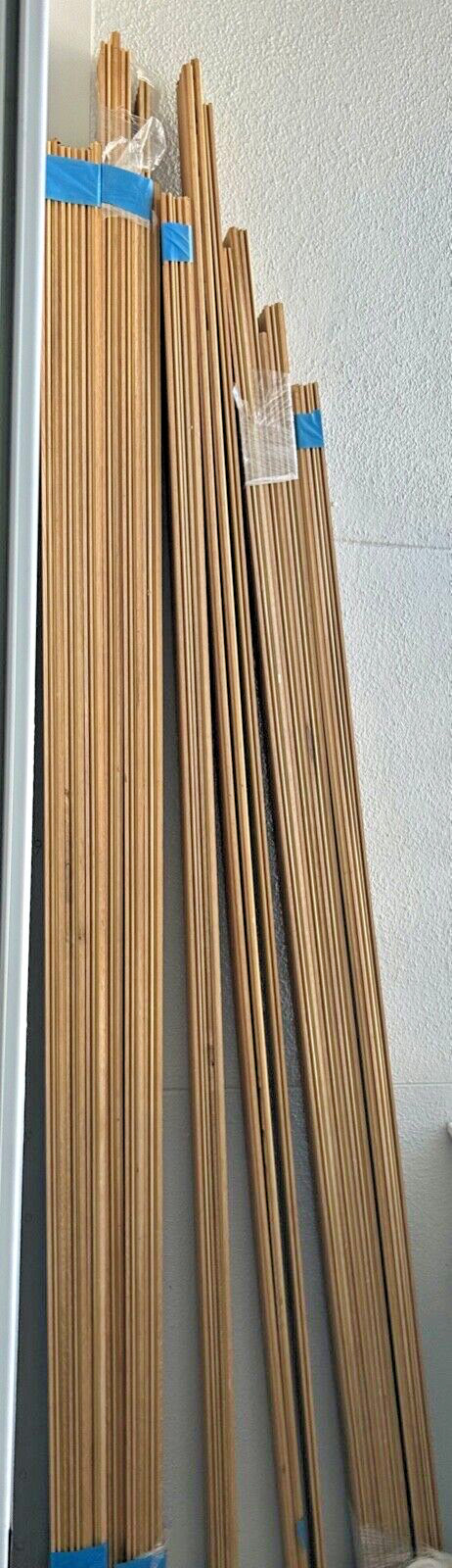 Natural Oak Wood Planks 48 Square Feet – New – 3″ Wide x 1/2″ wide