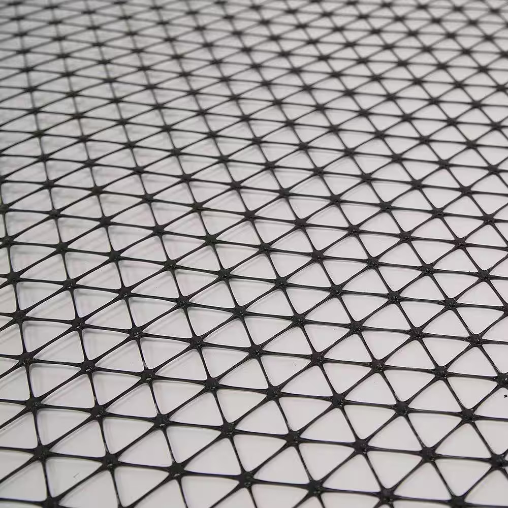 72 In. X 60 Ft. Triax Geogrid Black Polypropylene Patio Paver Base