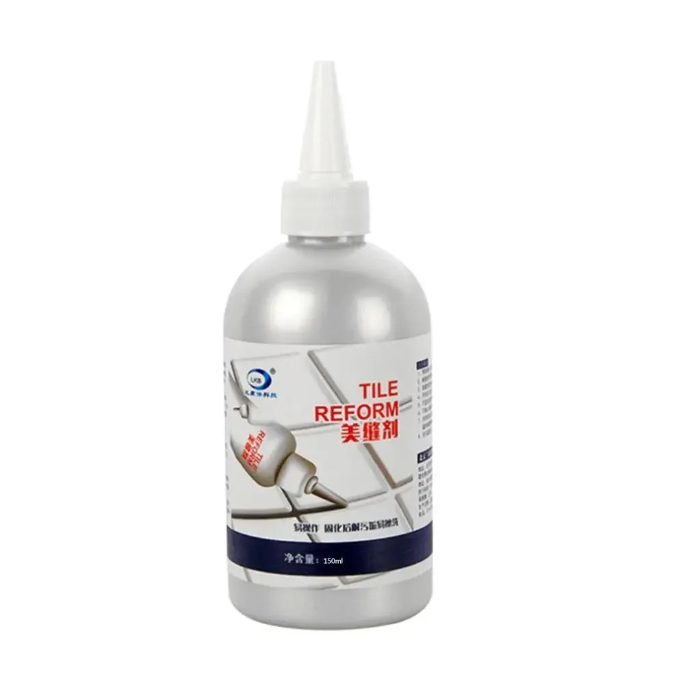 Waterproof Tile Grout Repair & Filler: White 150ml for Kitchen & Bathroom Gaps