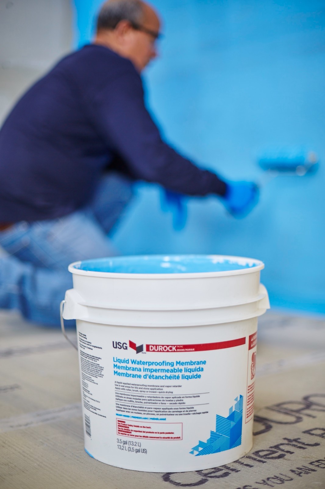 USG Durock Brand Liquid Waterproofing and Crack Isolation Membrane 3-1/2 Gallon