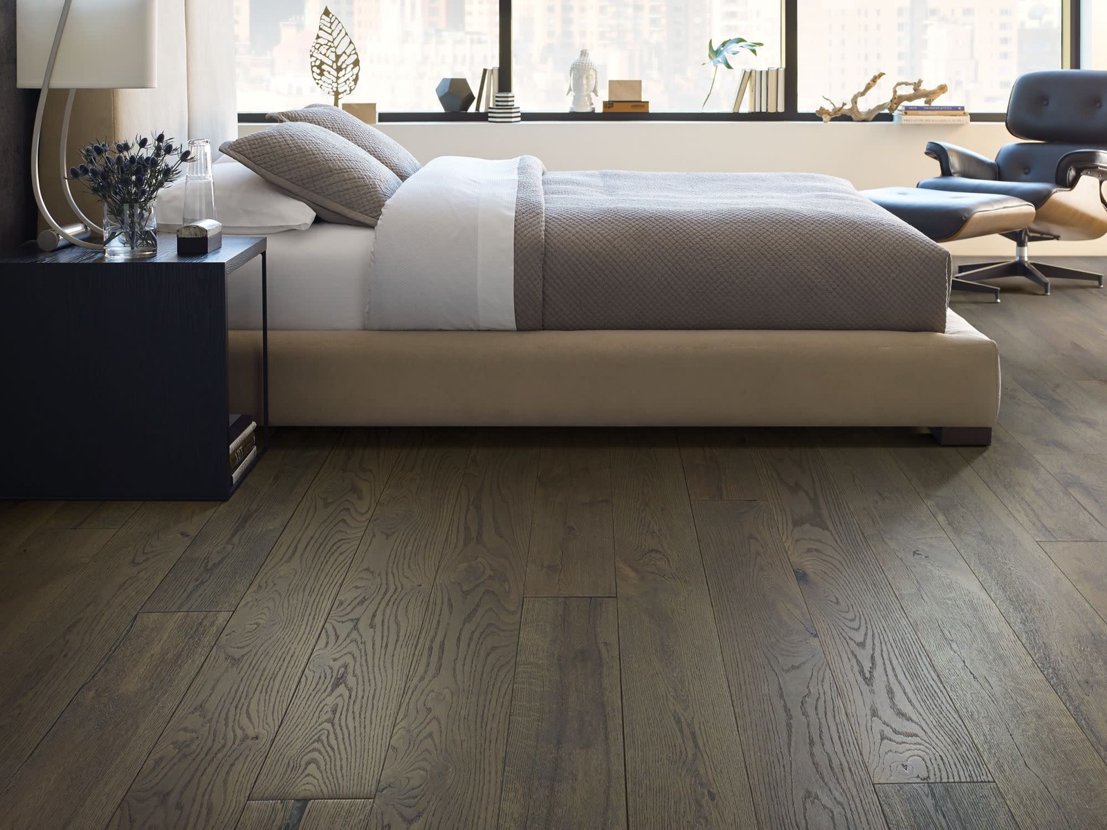 Shaw SW661 Reflections White Oak 7″W Wire Brushed Engineered – Timber