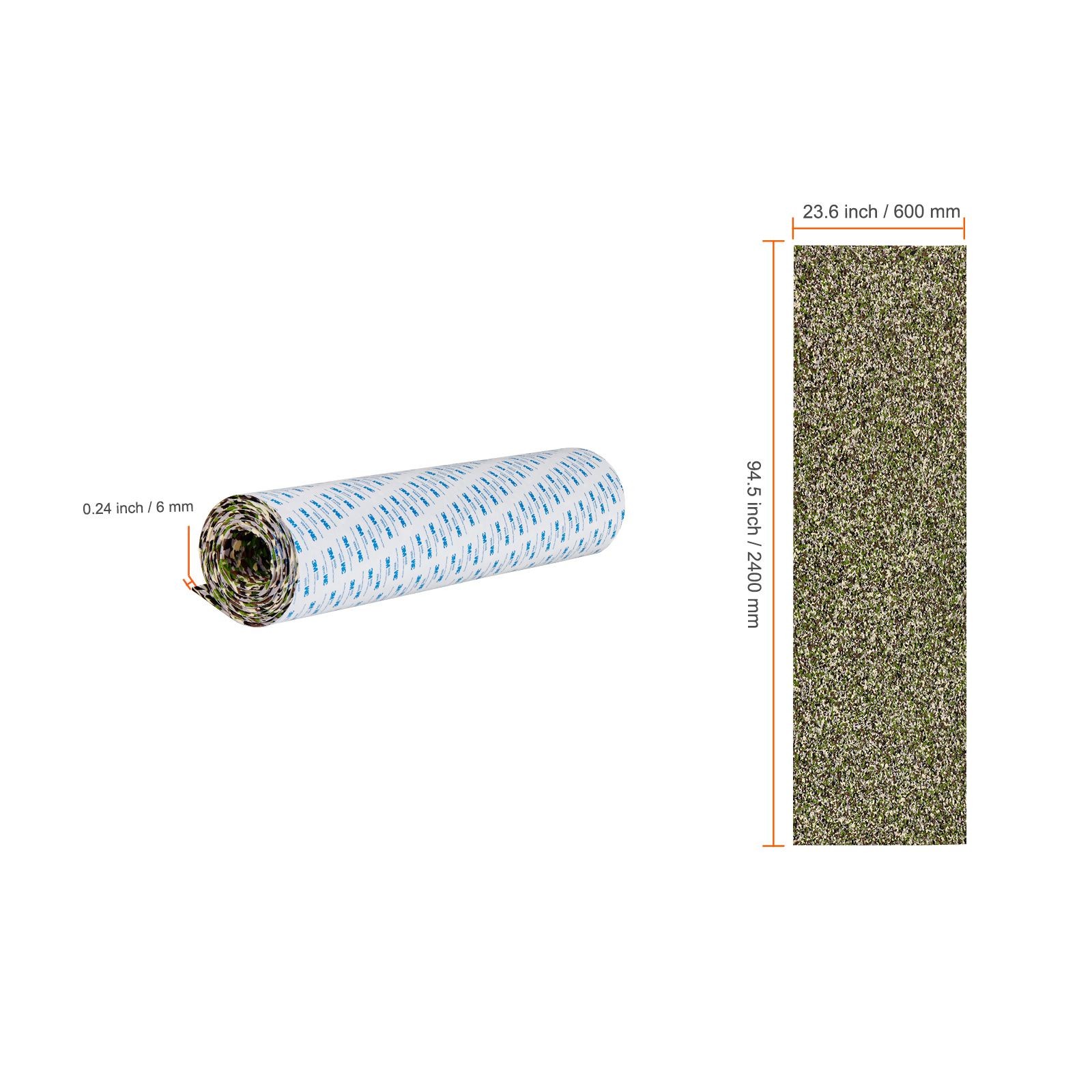 Boat Flooring, EVA Foam Boat Decking 94.5″ x 23.6″, Non – Slip Self – Adhesive