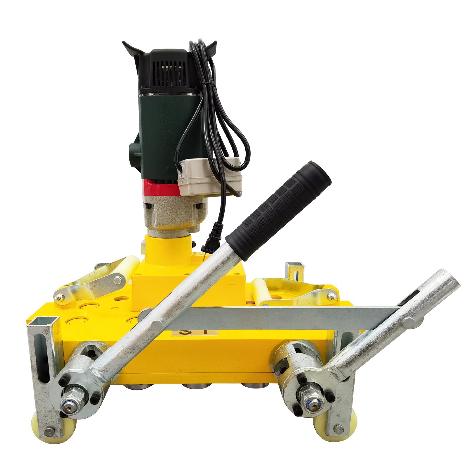 Portable Color Steel Tile/Color Tile Aluminum Edge Locking Machine for 470/475
