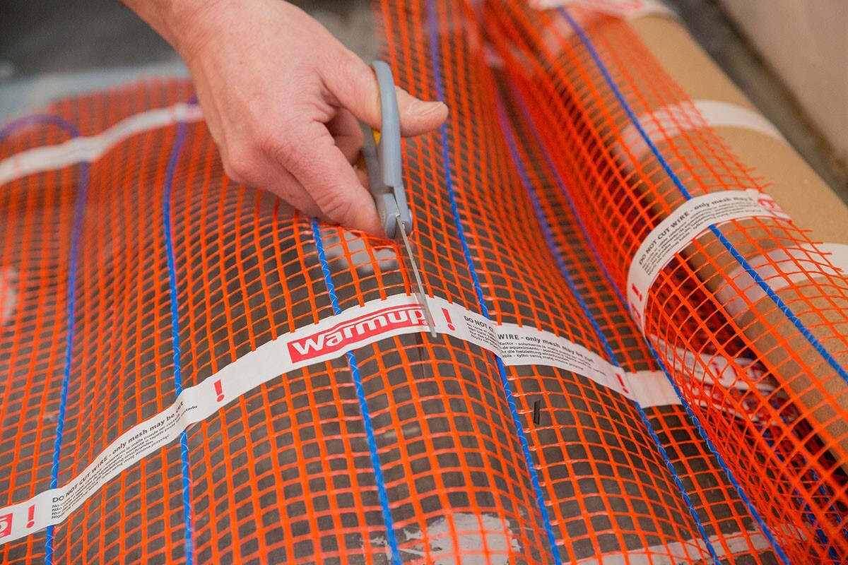 Warmup StickyMat Radiant Heating Mats 20″ wide 120Volt Made in the USA