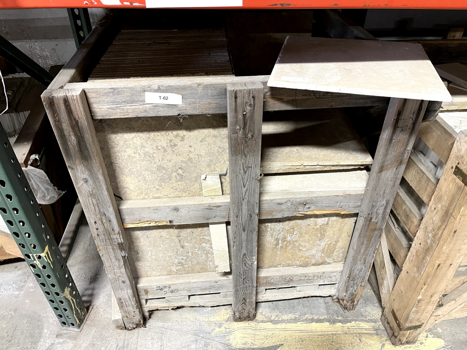 16x16x1/2 Golden Topaz Limestone Remodel Tile 200 Tiles (1 Crate) T-62