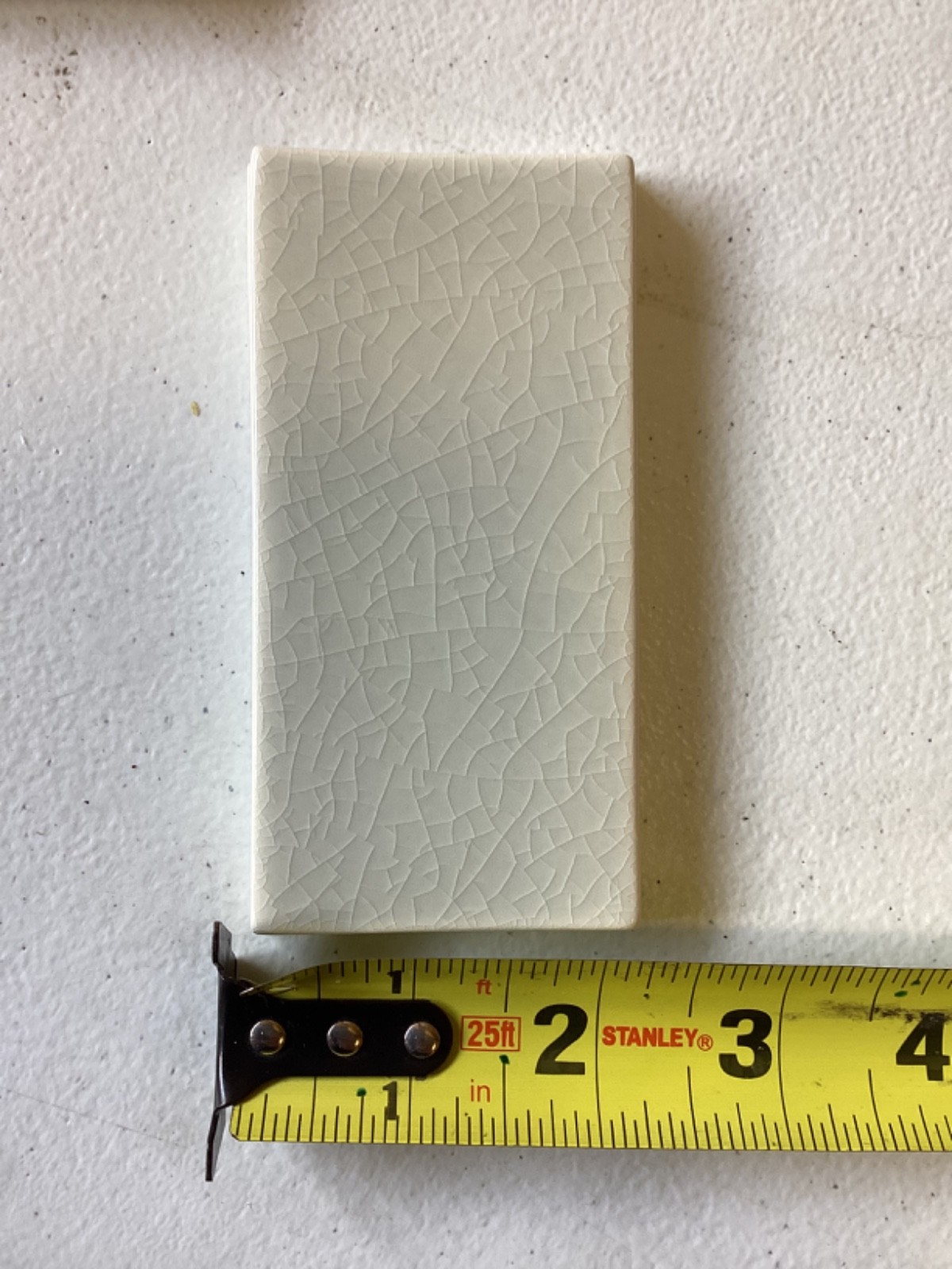 Light Aspen Tile by Tile America Box of 96 4.25” x 2.25 New Slight Bevel