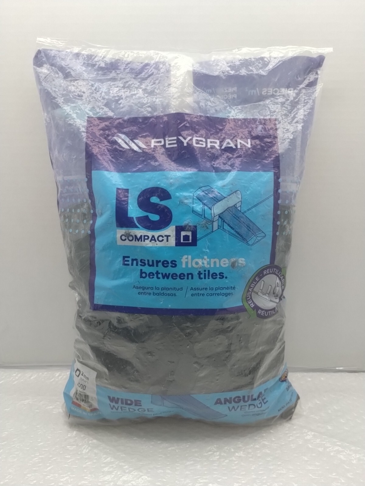 PEYGRAN LS COMPACT TILE LEVELING WEDGE – 500 PACK